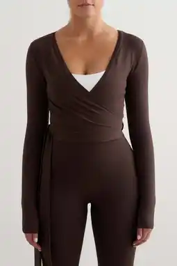 Wehkamp Aim'n sportshirt Shape Seamles bruin aanbieding