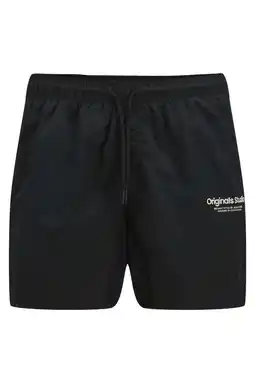 Wehkamp JACK & JONES PLUS SIZE zwemshort JPSTNAXOS zwart aanbieding