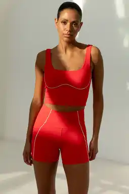 Wehkamp The Lola Club sportshort Alma rood aanbieding