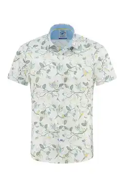 Wehkamp A fish named Fred regular casual overhemd wit aanbieding