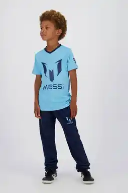 Wehkamp Messi T-shirt blauw aanbieding