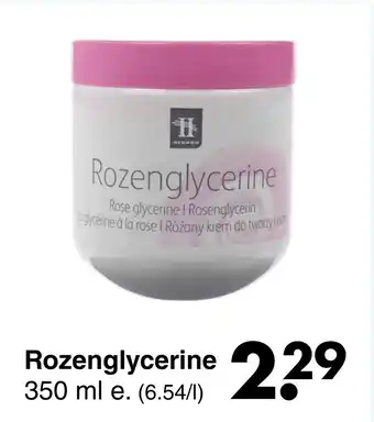 Wibra Rozenglycerine aanbieding