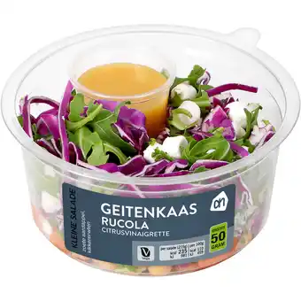 Albert Heijn AH Kleine salade geitenkaas rucola aanbieding