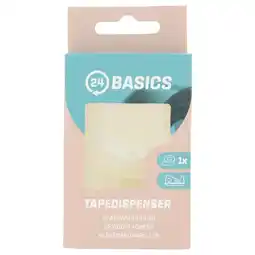 Albert Heijn 24Basics Plakbandhouder en rol aanbieding