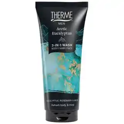 Trekpleister Therme Men Arctic Eucalyptus 3-in-1 Wash aanbieding