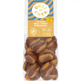 Albert Heijn Delicata Paaseitjes gevuld melk crispy pindakaas aanbieding