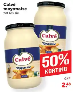 Coop Calvé mayonaise aanbieding