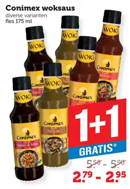 Coop Conimex woksaus aanbieding