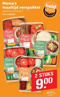 Coop Mama's maaltijd verspakket aanbieding