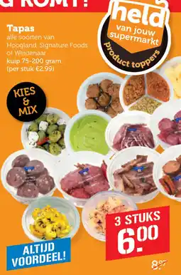 Coop Tapas aanbieding
