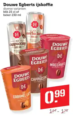 Coop Douwe Egberts ijskoffie aanbieding