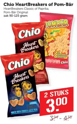 Coop Chio HeartBreakers of Pom-Bär aanbieding