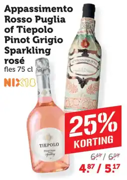 Coop Tiepolo Pinot Grigio Sparkling rosé aanbieding