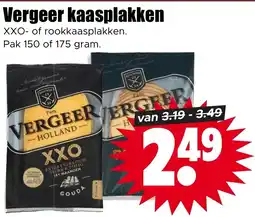 Dirk Vergeer kaasplakken aanbieding