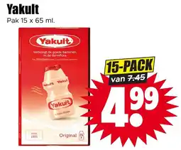 Dirk Yakult aanbieding