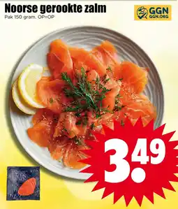 Dirk Noorse gerookte zalm aanbieding