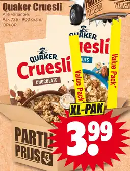 Dirk Quaker Cruesli aanbieding