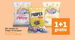 Albert Heijn Alle Jimmy's en Proper aanbieding