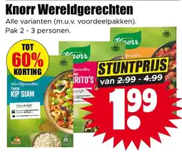 Dirk Knorr Wereldgerechten aanbieding