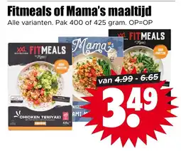 Dirk Fitmeals of Mama's maaltijd aanbieding