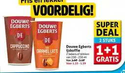 Hoogvliet Douwe Egberts ijskoffie aanbieding
