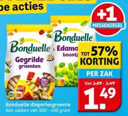 Hoogvliet Bonduelle Diepvriesgroente aanbieding