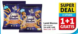 Hoogvliet Lamb Weston aanbieding