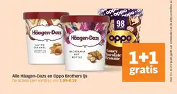 Albert Heijn Alle Häagen-Dazs en Oppo Brothers ijs aanbieding