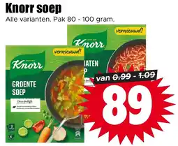 Dirk Knorr soep aanbieding