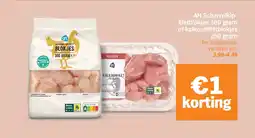 Albert Heijn AH Scharrelkip- filetblokjes of kalkoenfiletblokjes aanbieding