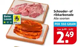 Hoogvliet Schouder of Ribkarbonade aanbieding