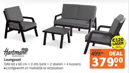 Albert Heijn Hartman Loungeset aanbieding