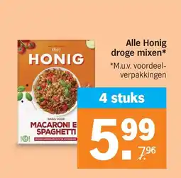 Albert Heijn Alle Honig droge mixen aanbieding