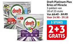 Hoogvliet Dreft Platinum Plus Bries of Miracle aanbieding