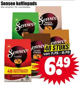 Dirk Senseo koffiepads aanbieding