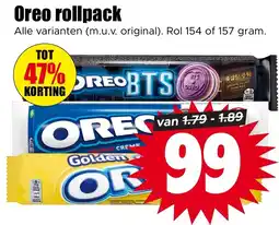 Dirk Oreo rollpack aanbieding