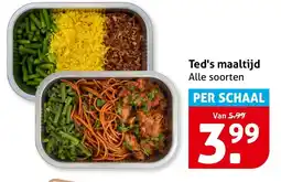 Hoogvliet Ted's Maaltijd aanbieding