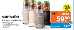 Albert Heijn Nutribullet 900 Pro Exclusive All aanbieding