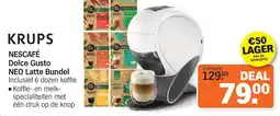 Albert Heijn Krups Nescafé Dolce Gusto NEO Latte Bundel aanbieding