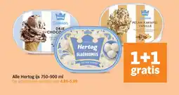 Albert Heijn Alle Hertog ijs aanbieding