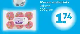 Hoogvliet G'woon confettini's aanbieding