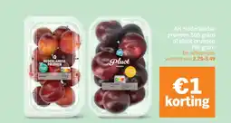 Albert Heijn AH Nederlandse pruimen of pluot pruimen aanbieding