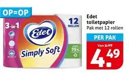Hoogvliet Edet Toiletpapier aanbieding