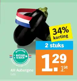 Albert Heijn AH Aubergine aanbieding