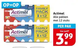 Hoogvliet Actimel aanbieding