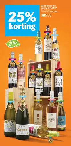 Albert Heijn Alle biologische wijnen aanbieding