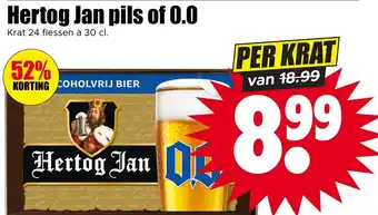 Hertog Jan pils of 0.0