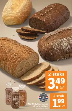 Albert Heijn Alle AH Bakkersbrood vloerbrood heel aanbieding