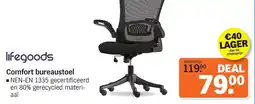 Albert Heijn Lifegoods Comfort bureaustoel aanbieding