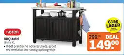 Albert Heijn Keter BBQ-tafel aanbieding